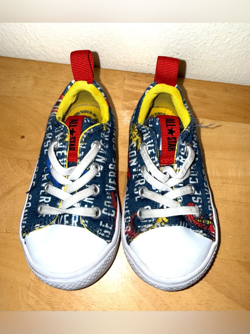 Converse Chuck Taylor All Star Superplay "White Blue", size 7 (toddler)